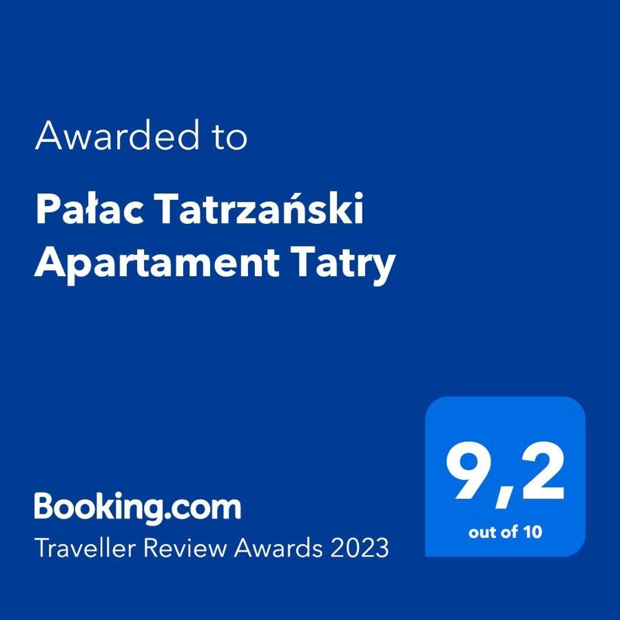 Palac Tatrzanski Apartament Tatry Bukowina Tatrzańska Esterno foto